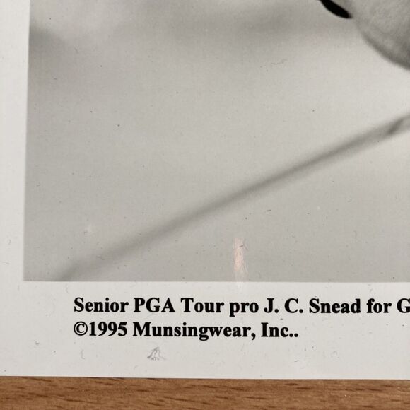 J. C. Snead • Autograph / Signed Photo 8x10 • 1995 PGA Tour • Golf - Picture 3 of 3